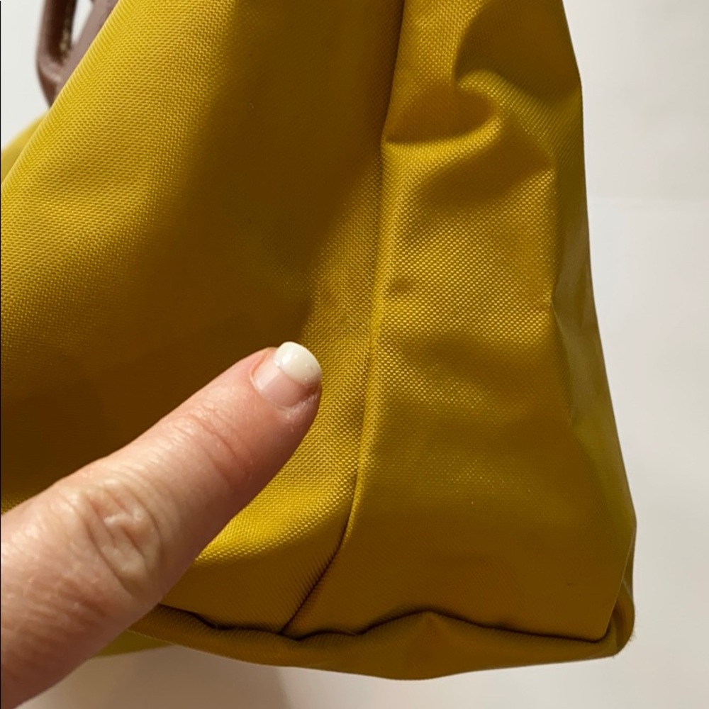 Longchamp small LePliage tote mustard yellow - Picture 4 of 8